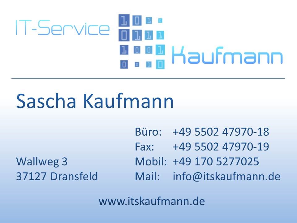 IT Service Kaufmann